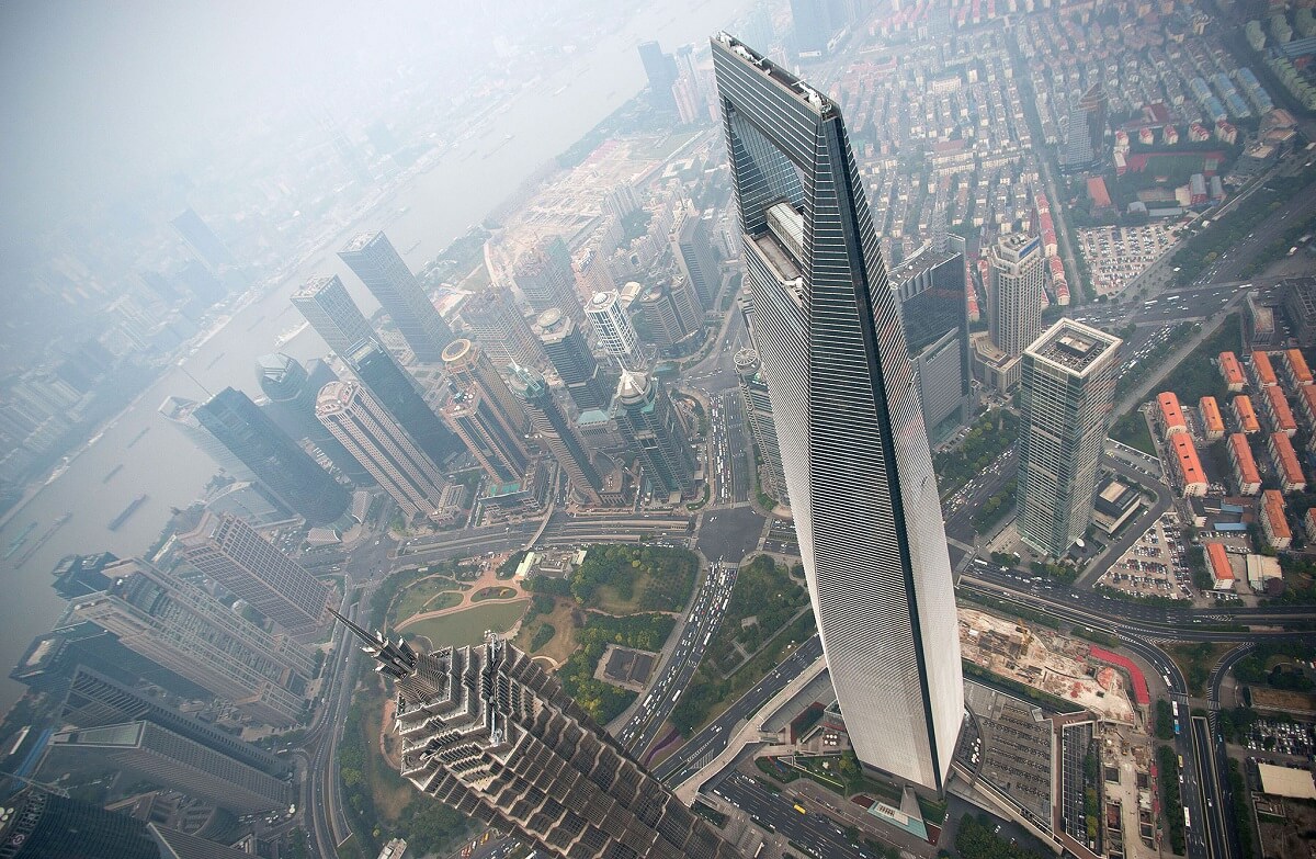Shanghai World Financial Center - Gambar Foto Tempat Wisata Terkenal di Shanghai China