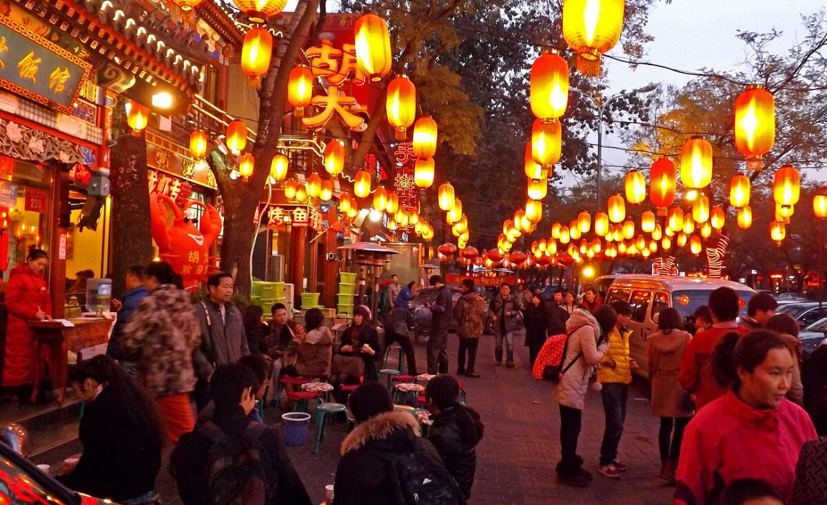 Wangfujing - Gambar Foto Tempat Wisata Terkenal di Beijing China