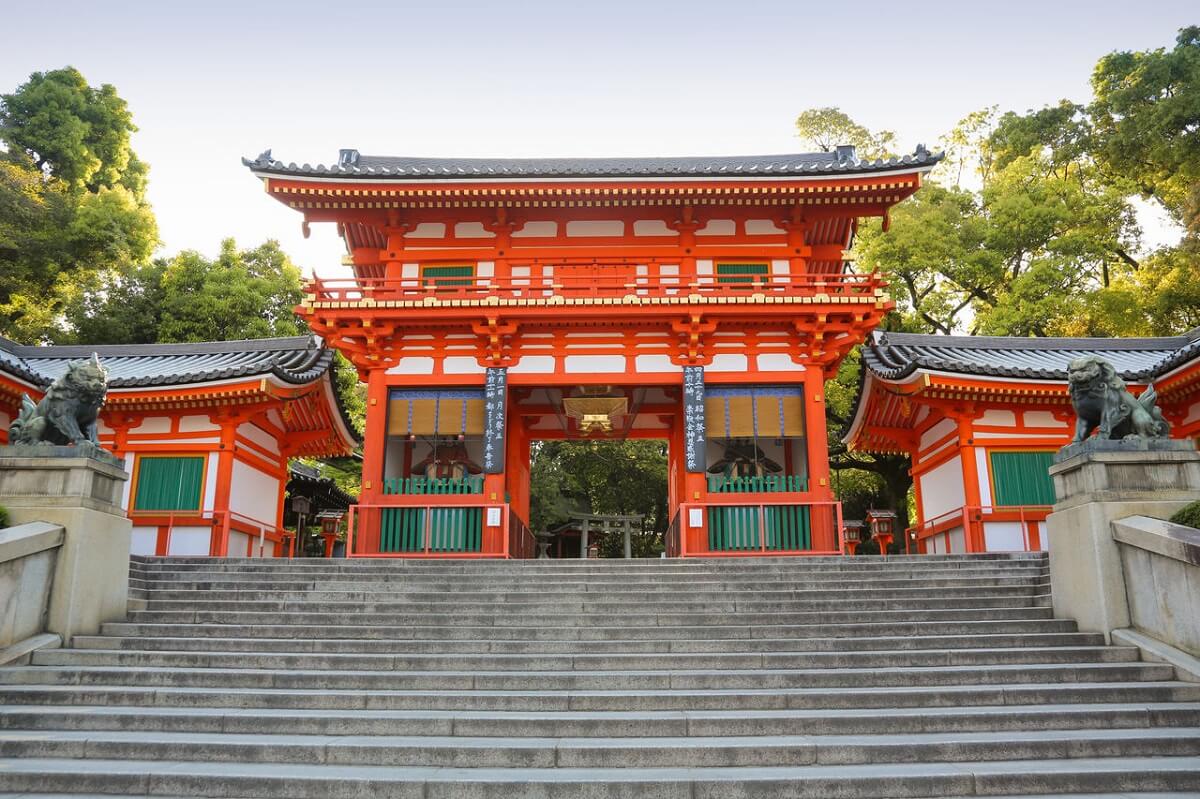 Yasaka Shrine - Gambar Foto Tempat Wisata Terkenal di Kyoto Jepang