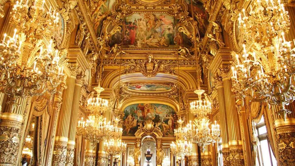 Palais Garnier - Gambar Foto Tempat Wisata Terkenal di Paris Perancis