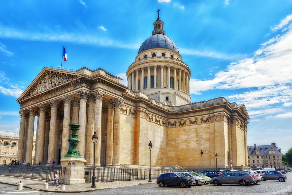 Panthéon - Gambar Foto Tempat Wisata Terkenal di Paris Perancis