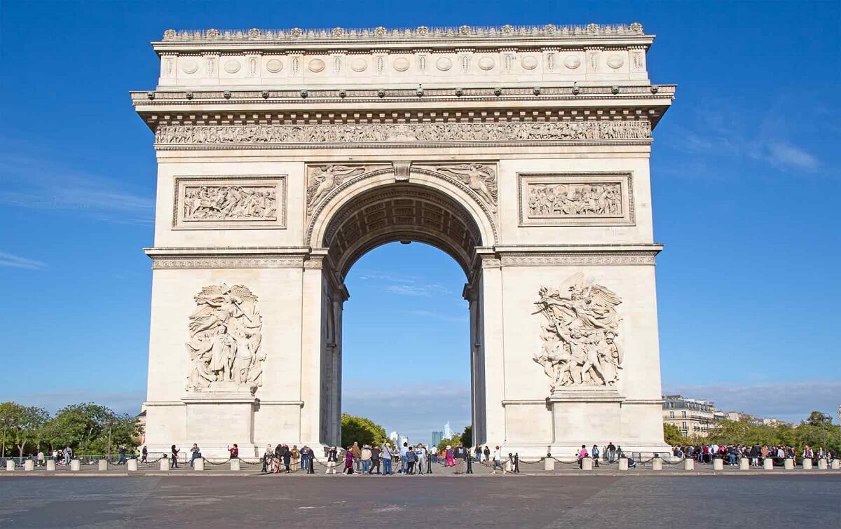 Arc de Triomphe - Gambar Foto Tempat Wisata Terkenal di Paris Perancis