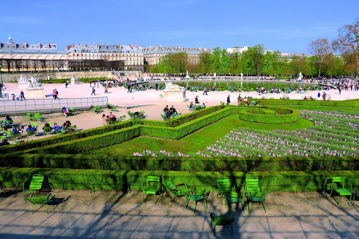 Tuileries Garden - Gambar Foto Tempat Wisata Terkenal di Paris Perancis