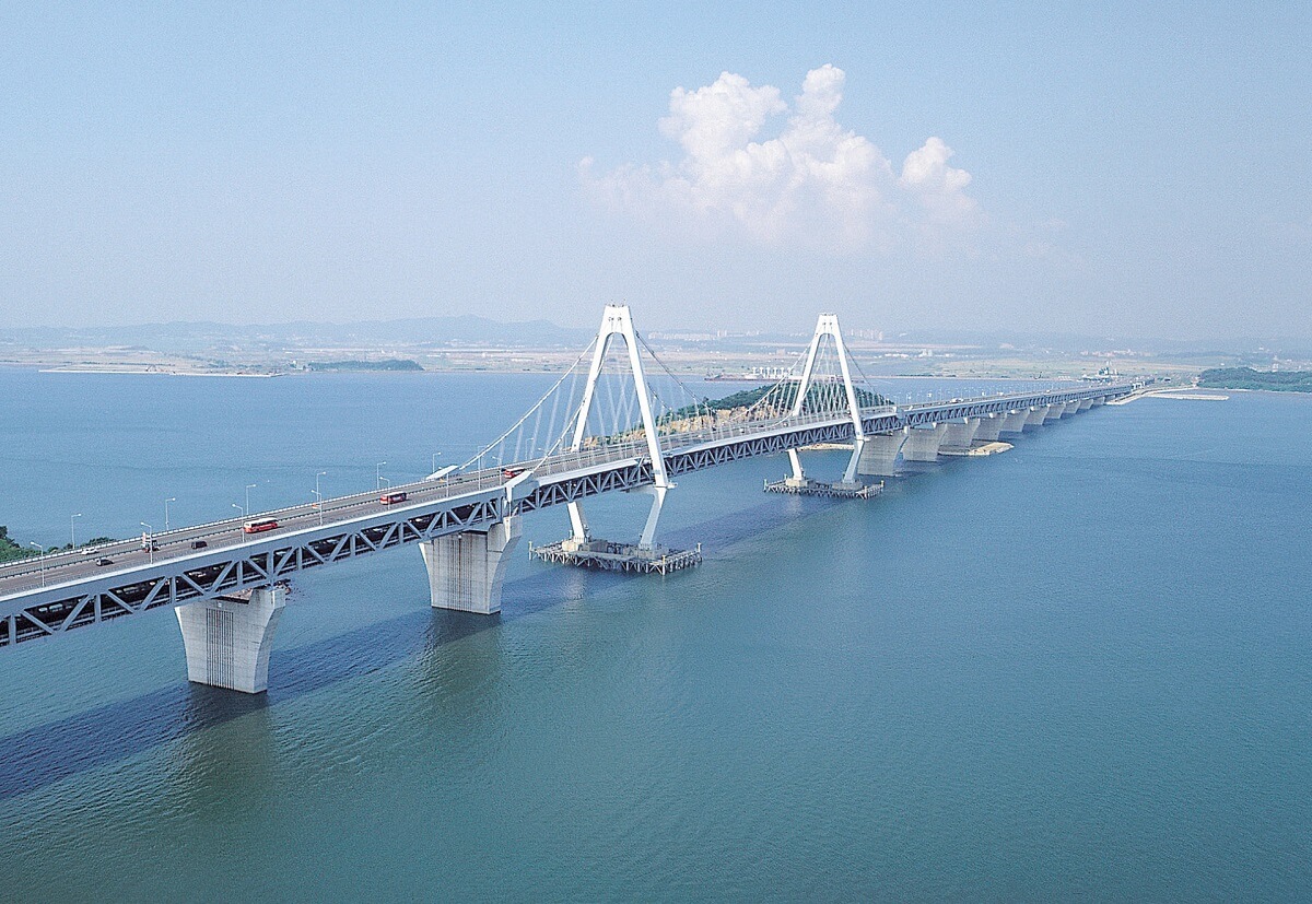 Yeongjong Bridge - Gambar Foto Tempat Wisata Terkenal di Incheon Korea Selatan