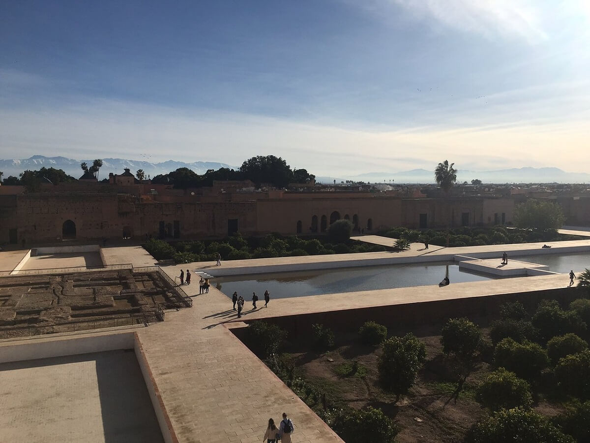 El Badii Palace - Gambar Foto Tempat Wisata Terkenal di Maroko