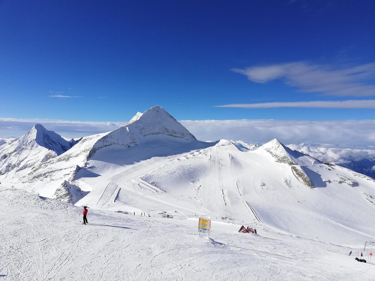 Hintertux Gletscher - Gambar Foto Tempat Wisata Terkenal di Austria