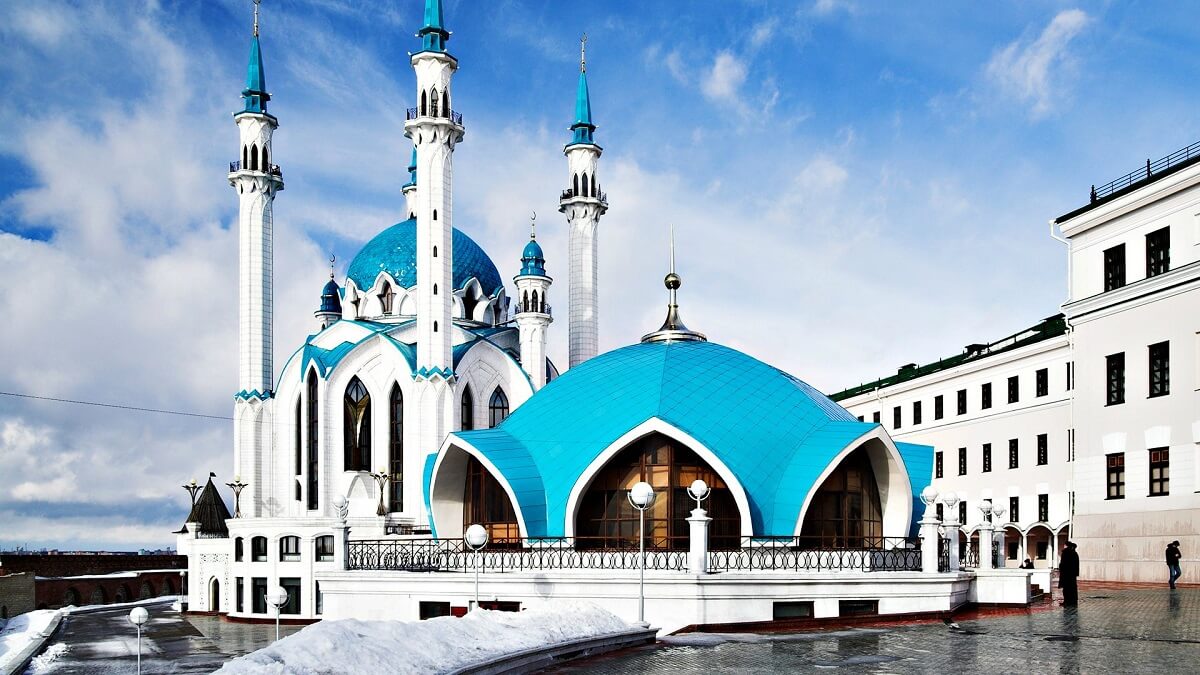 Kul Sharif Mosque - Gambar Foto Tempat Wisata Terkenal di Rusia