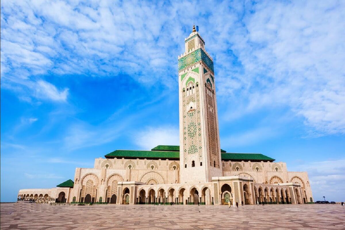 Masjid Hassan II - Gambar Foto Tempat Wisata Terkenal di Maroko