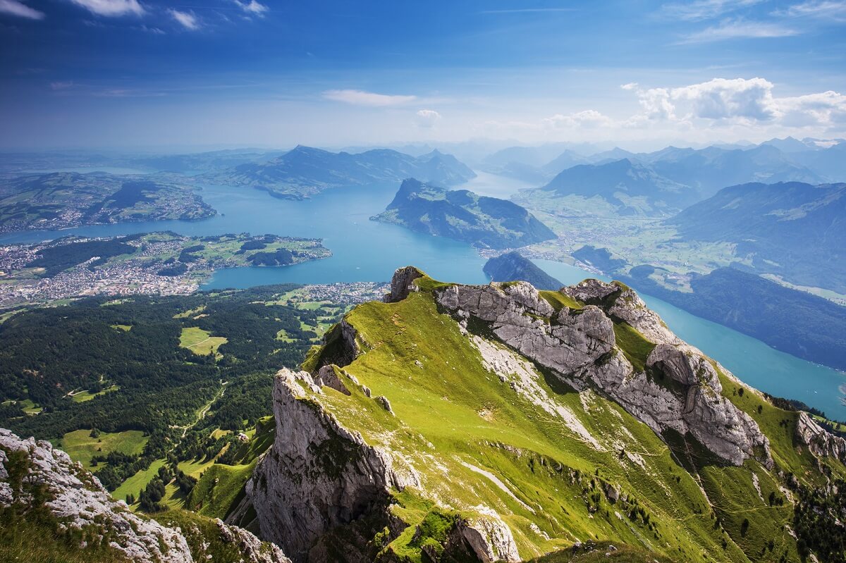 Mount Pilatus - Gambar Foto Tempat Wisata Terkenal di Swiss