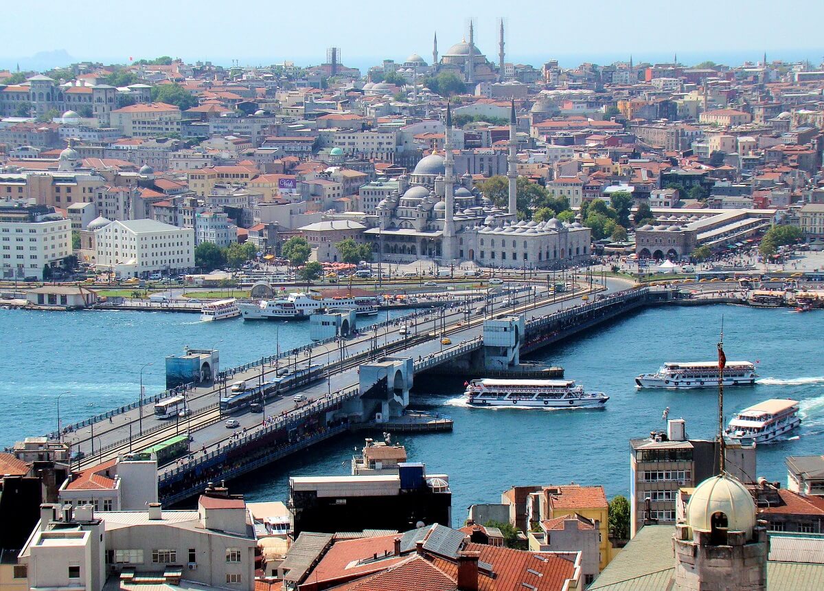 Galata Bridge - Gambar Foto Tempat Wisata Terkenal dan Favorit di Turki