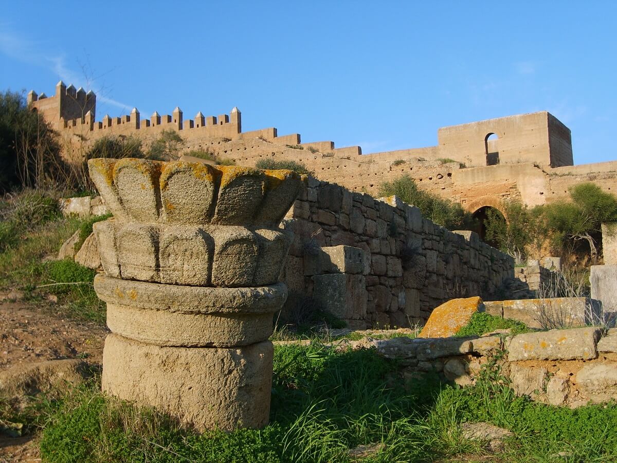 Chellah - Gambar Foto Tempat Wisata Terkenal di Maroko