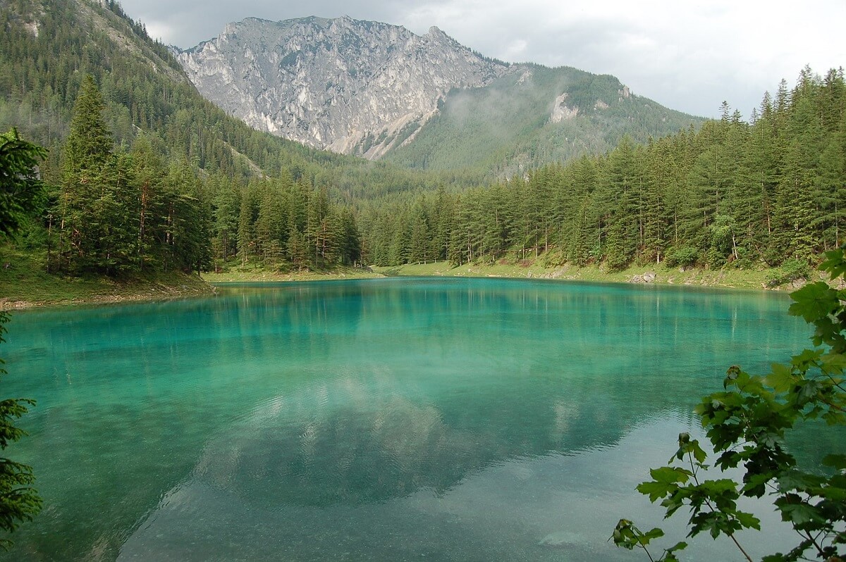 Grüner See - Gambar Foto Tempat Wisata Terkenal di Austria