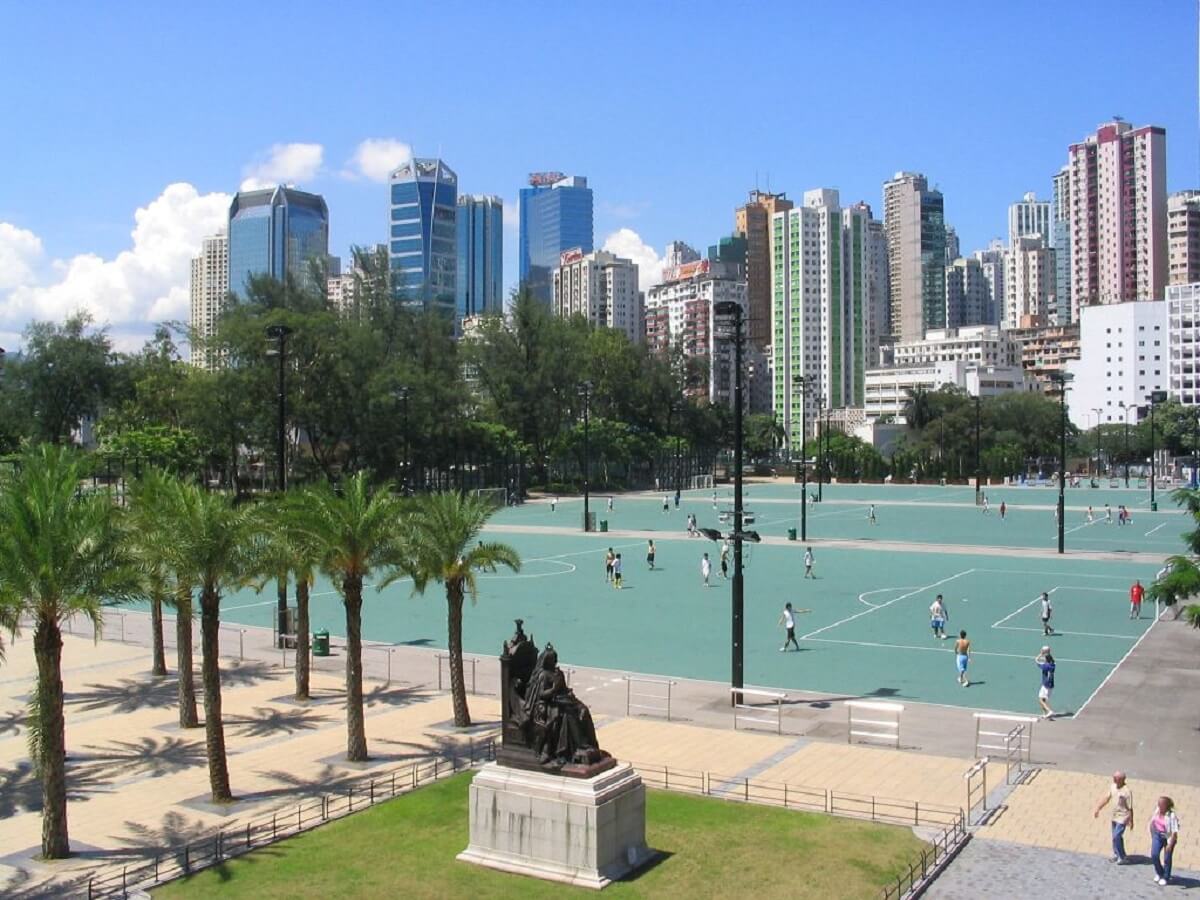 Victoria Park - Gambar Foto Tempat Wisata Terkenal di Hong Kong