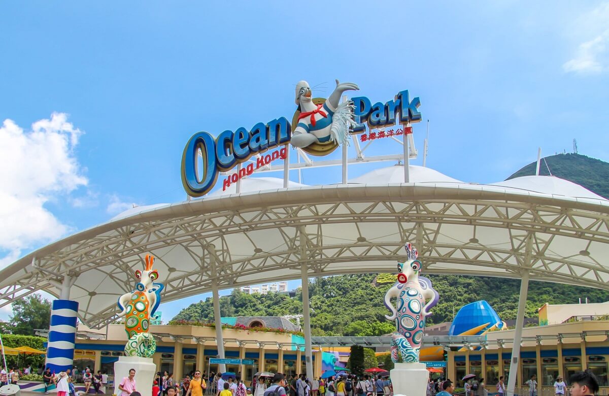 Ocean Park - Gambar Foto Tempat Wisata Terkenal di Hong Kong