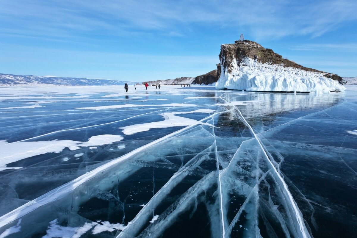 Gambar Danau Baikal - Lake Baikal - Gambar Foto Tempat Wisata Terkenal di Rusia