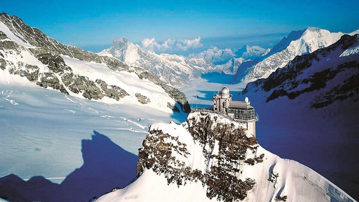 Jungfraujoch - Gambar Foto Tempat Wisata Terkenal di Swiss
