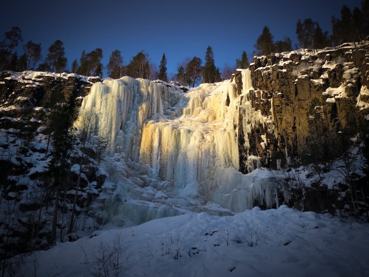 Korouoma - Gambar Foto Tempat Wisata Terkenal di Finlandia