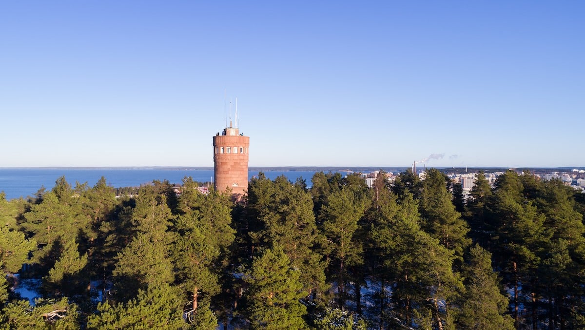 Pyynikki Observation Tower - Gambar Foto Tempat Wisata Terkenal di Finlandia