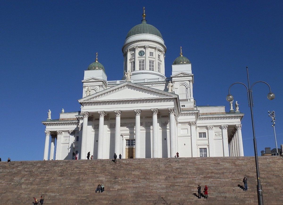 Katedral Helsinki - Gambar Foto Tempat Wisata Terkenal di Finlandia