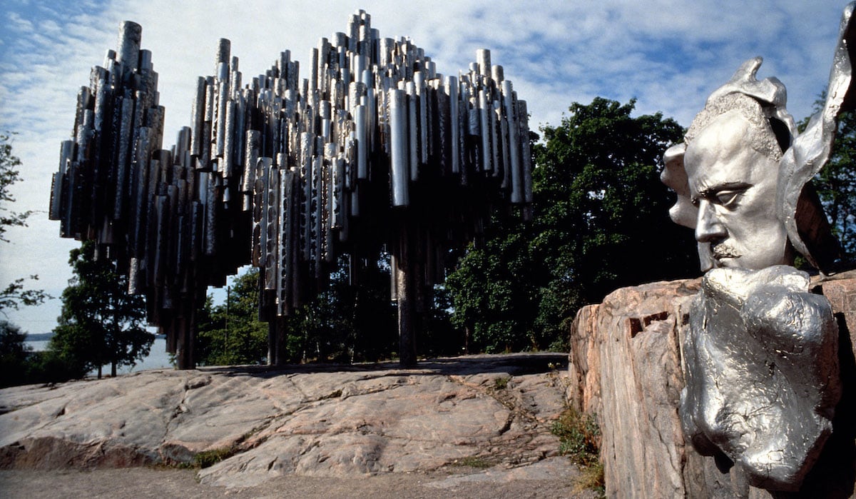 Sibelius Monument - Gambar Foto Tempat Wisata Terkenal di Finlandia