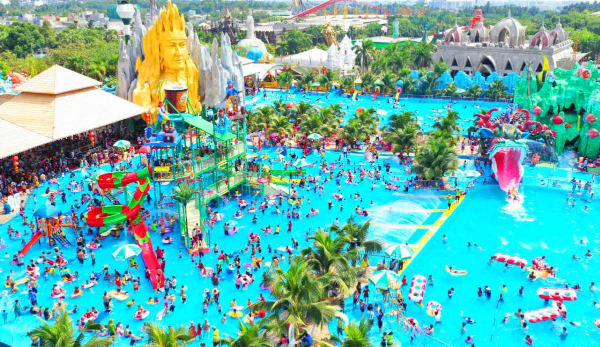 Suoi Tien Theme Park - Tempat Wisata Terkenal dan Favorit di Vietnam