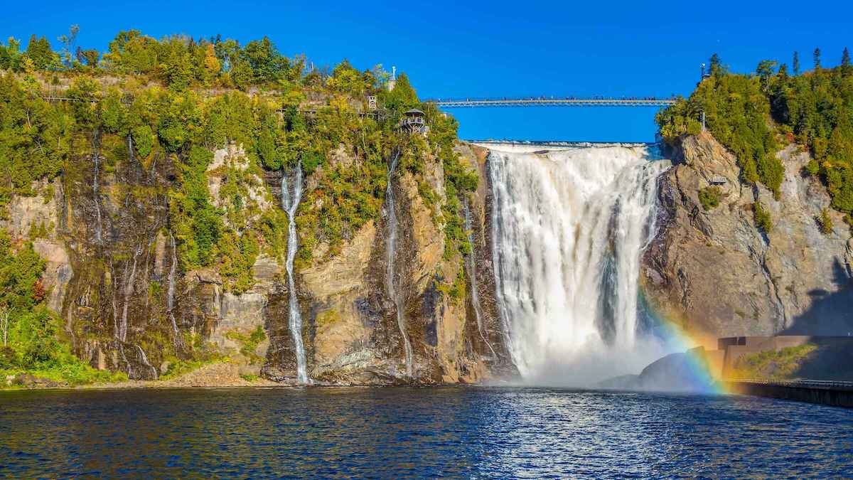 Montmorency Falls - Tempat Wisata Terkenal dan Favorit di Kanada