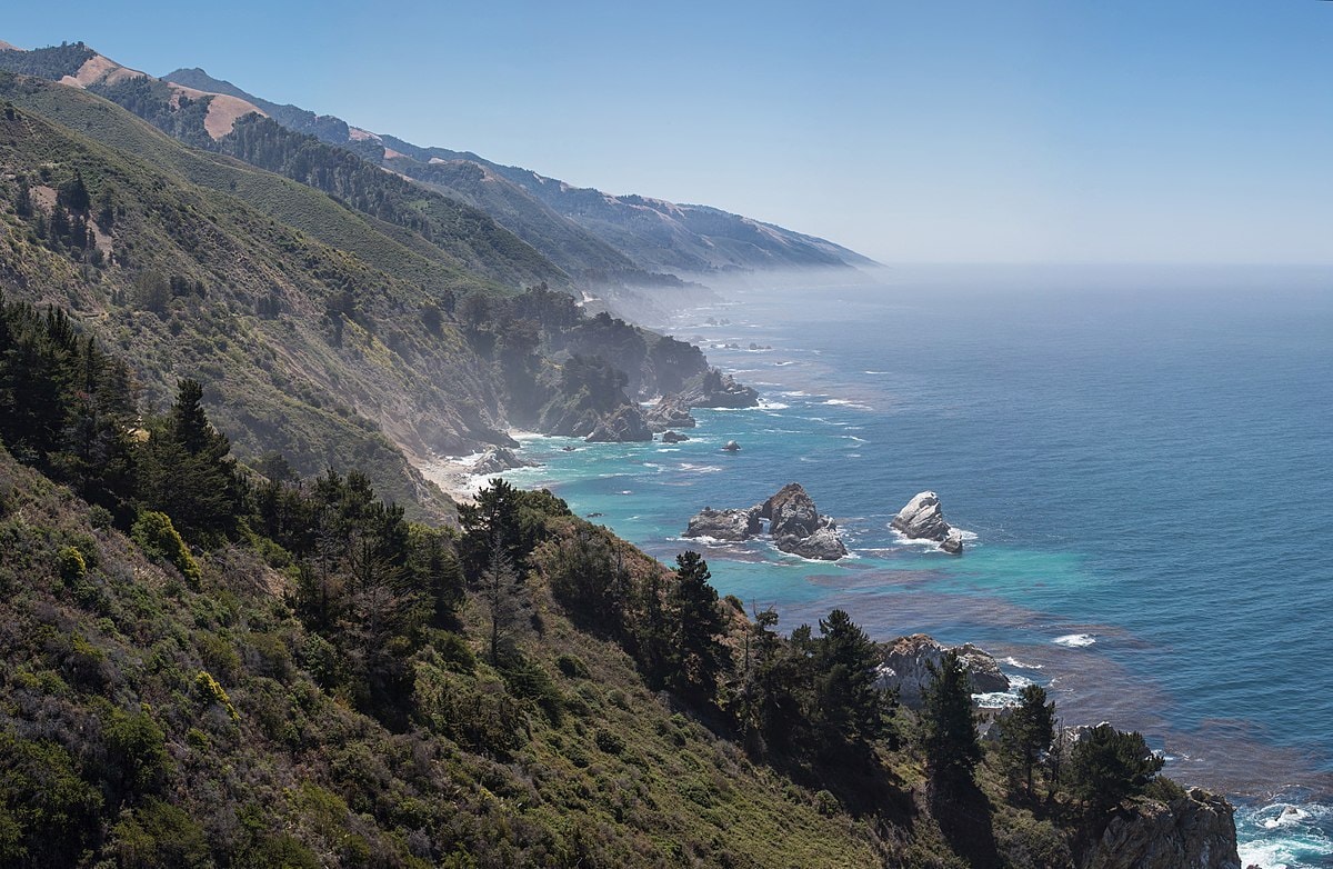 Big Sur Coastline - Tempat Wisata Favorit dan Terkenal di California