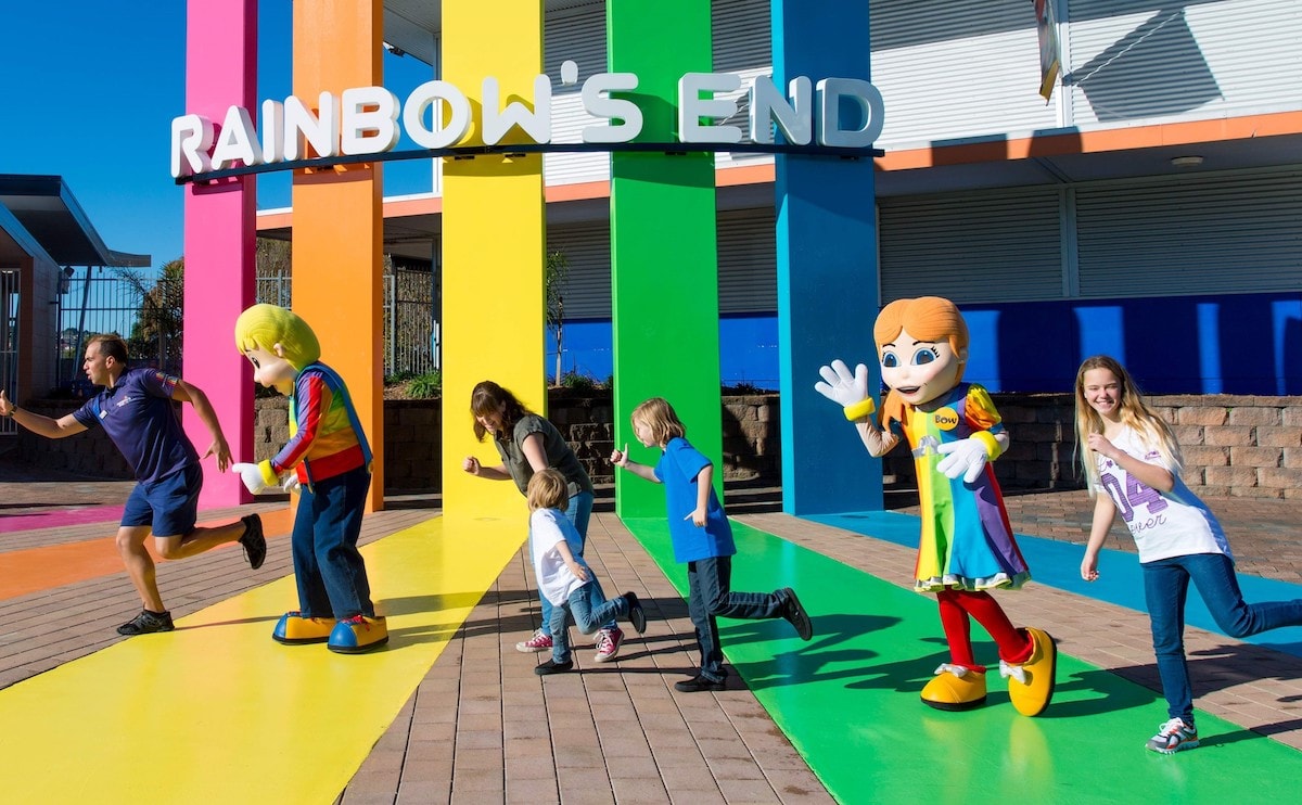 Rainbow's End - Tempat Wisata Favorit dan Terkenal di Auckland Selandia Baru