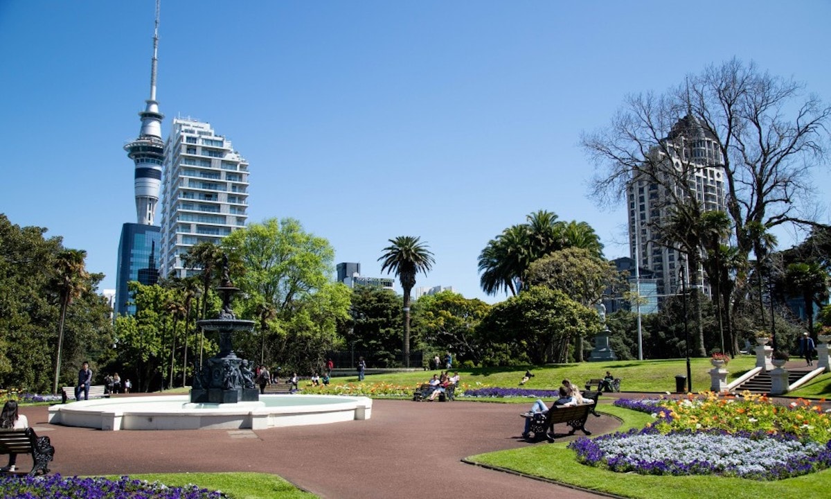 Albert Park - Tempat Wisata Favorit dan Terkenal di Auckland Selandia Baru
