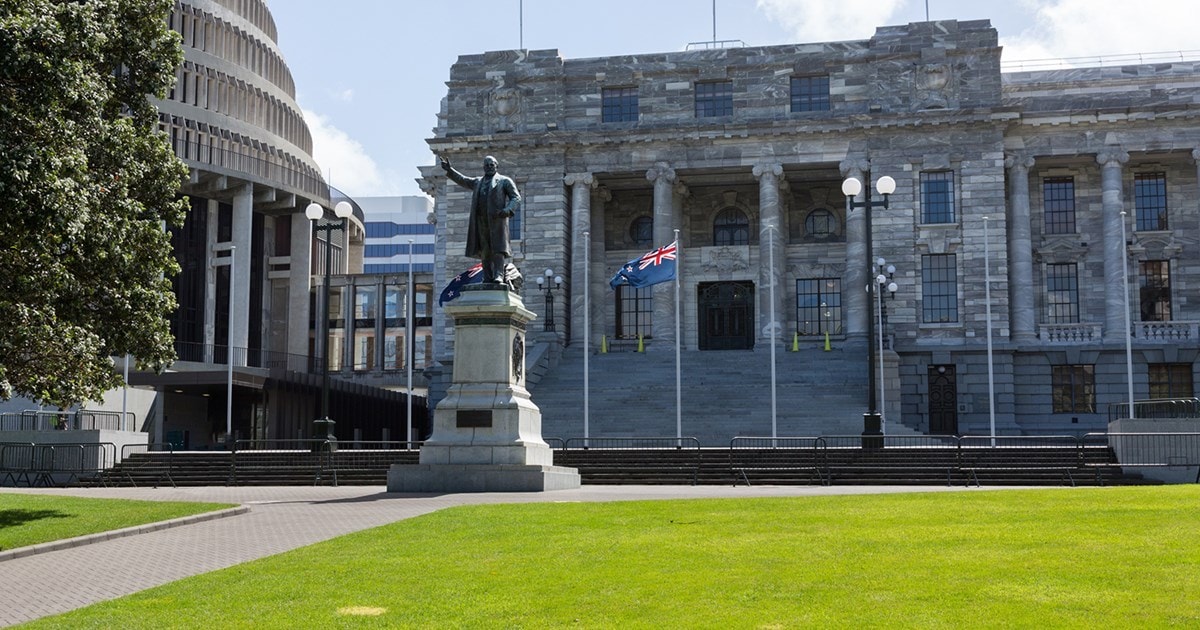 New Zealand Parliament Buildings - Tempat Wisata Favorit dan Terkenal di Wellington Selandia Baru