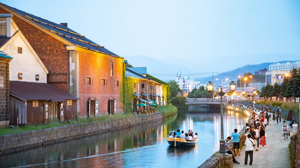 Otaru Canal - Tempat Wisata Favorit dan Terkenal di Hokkaido